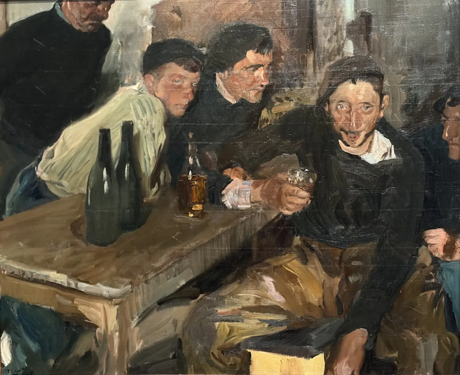 The Drunkard, Zarauz, Sorolla - Txakoli?